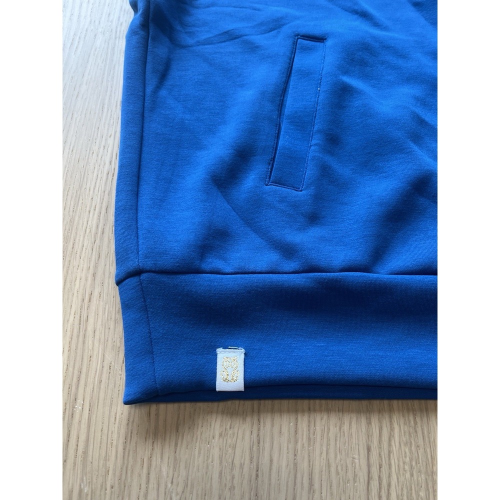 Simply Southern Women's Large Royal Blue Sleeveless Quarter Zip Dress NWT Pocket - Picture 2 of 6